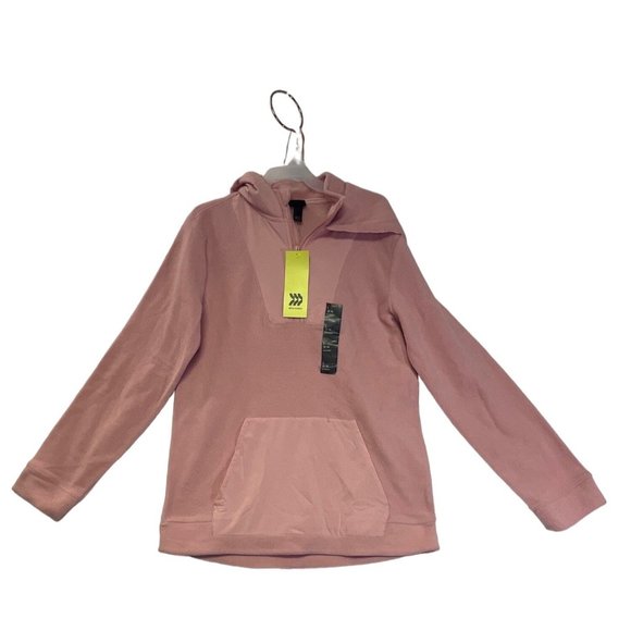 All in motion girls sweatshirt long sleeve light pink size 14-16 - Picture 3 of 11